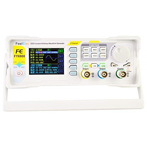 FY6900-30M FeelTech 30MHz Digital 2-Channel Function Signal Generator - (AD47995)
