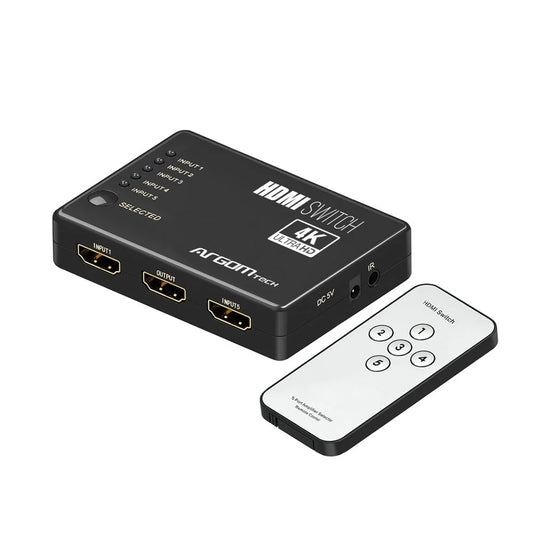 ARG-AV-5125 Argom HDMI Splitter Hub [5 In - 1 Out] - (AD48135)