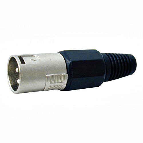 M-61BK(my) Cannon XLR-3 Male Connector 3 Pin - (AD48393)