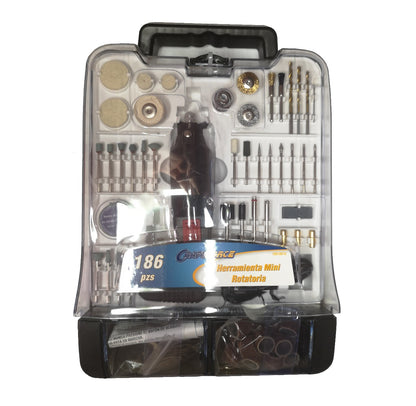 186 PCS Craft Force Herramienta Mini Rotativa - (AD49048)