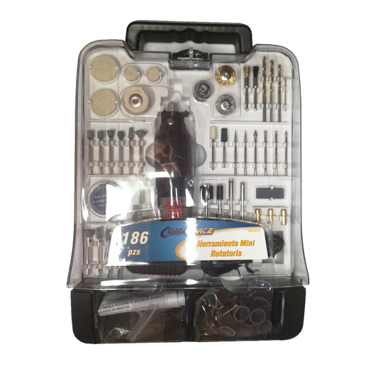 186 PCS Craft Force Herramienta Mini Rotativa - (AD49048)