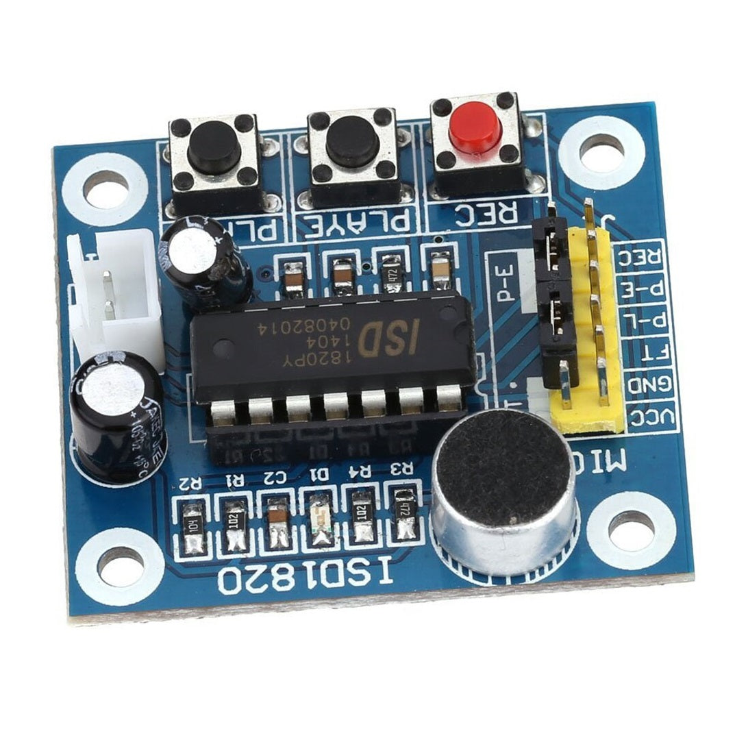 ISD1820 Voice Recording Playback Module With MIC + Speaker - (AD49764)