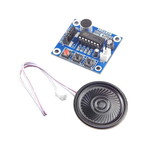 ISD1820 Voice Recording Playback Module With MIC + Speaker - (AD49764)