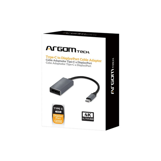 ARG-CB-0061 Argom Cable Adapter Type-C Male To Display Port Female - (AD49794)