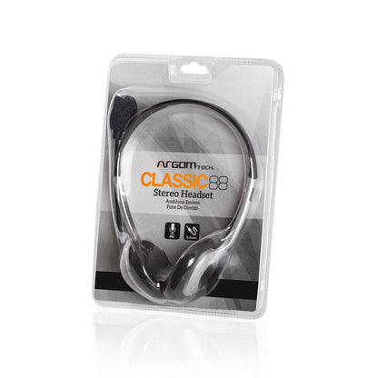 ARG-HS-0088 Argom Stereo Headset 88 With Microphone - (AD50306)