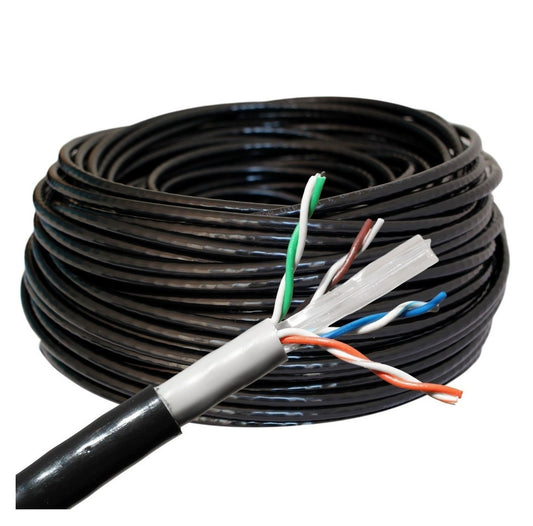 23-CAT6-FTP Miyako Cable Exterior UTP CAT-6 [305 Metros] - (AD69832)