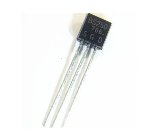 BS250 P-Channel D-MOS Transistor 45V @ 0.25A - (AD50471)