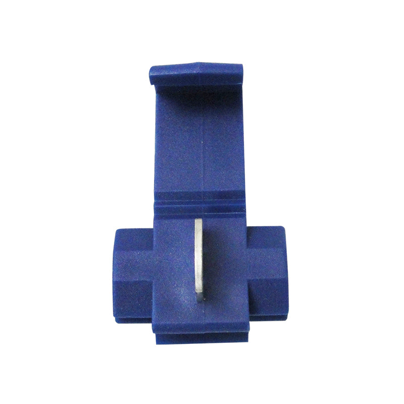 Fast Quick Splice Lock Connector Crimp Blue AWG 14-16 [10 PCS] - (AD50478)