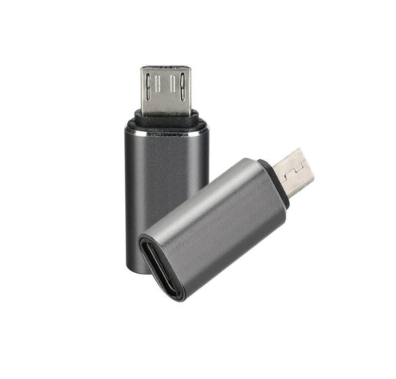 USB Type C Female to Micro USB Male Adapter - (AD50753)