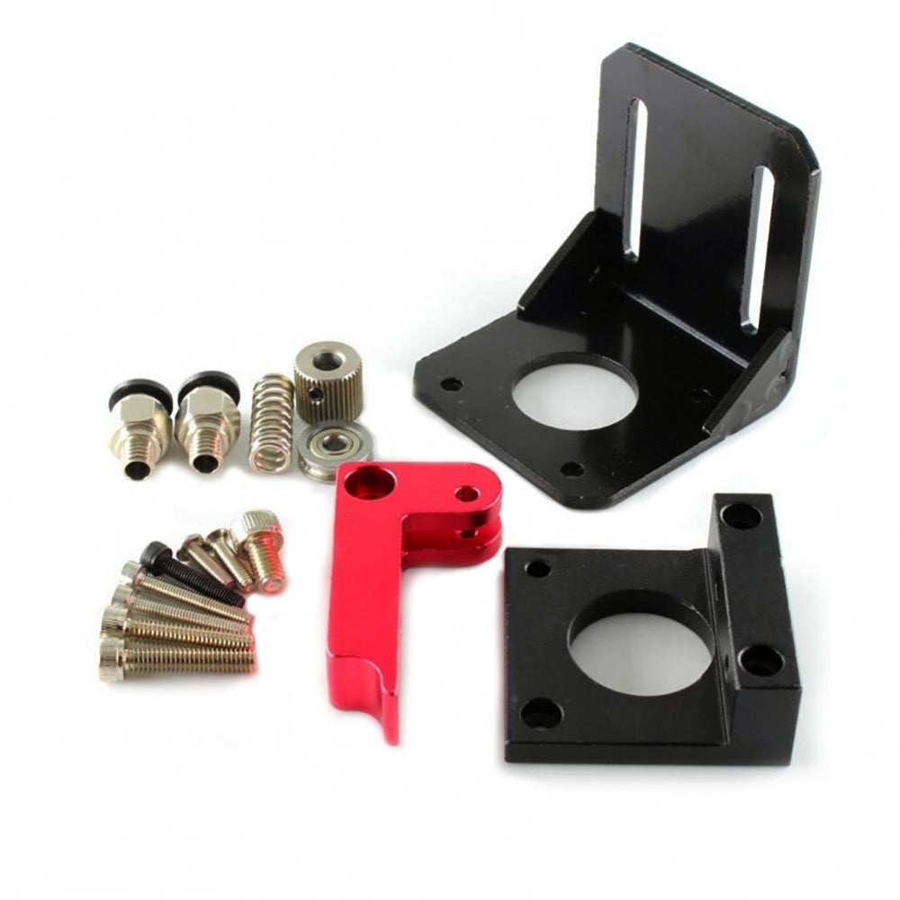 MK8 Full Metal Aluminum Bowden Extruder 1.75mm with NEMA 17 Bracket (Left Hand) - (AD50833)