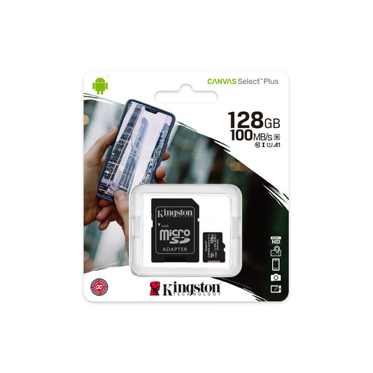 128GB Kingston Micro SD Class 10 - (AD50881)