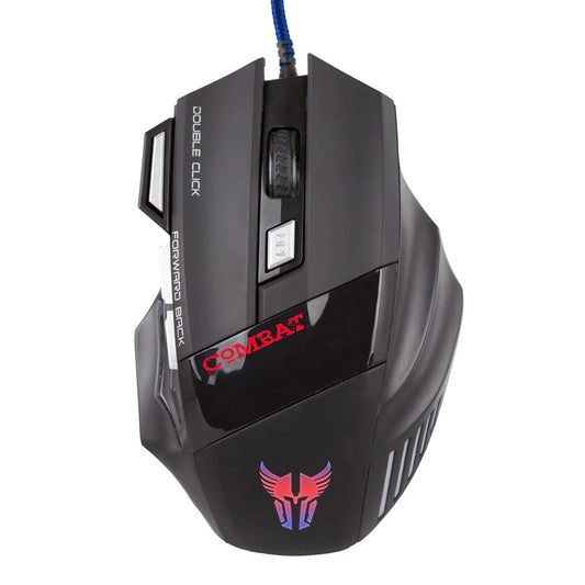ARG-MS-2042BK Argom Combat Gaming Wired USB Mouse MS42 - (AD51286)