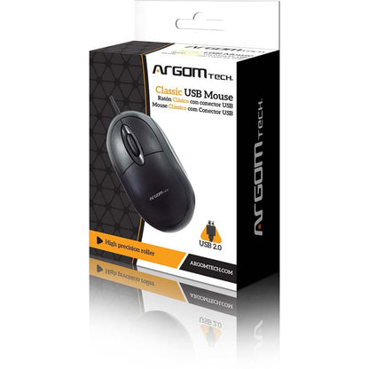 ARG-MS-0002 Argom Classic Wired USB Mouse - (AD51318)