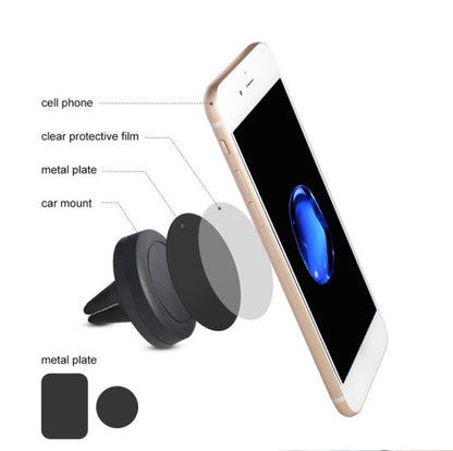 ARG-AC-0328BK Argom Magnet Cell Phone Holder For Car Air Vent - (AD51324)