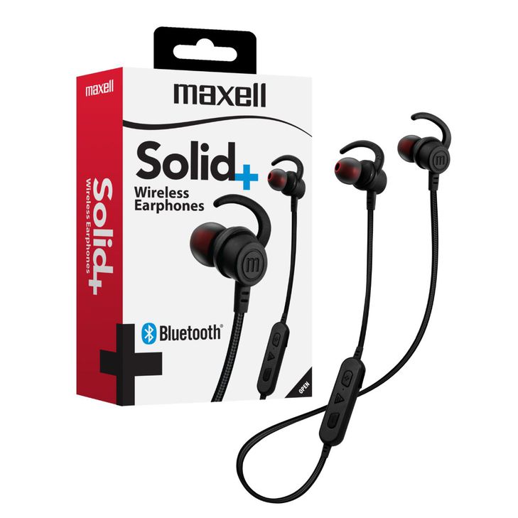 EB-BT100 Maxell Solid+ Wireless Earphones - (AD51330)