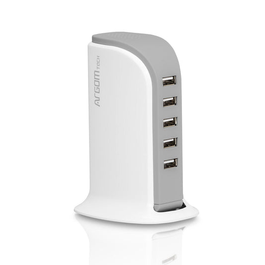 ARG-AC-0119WT Charging Station 5-USB Ports 6A - (AD52656)