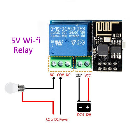 ESP-01/01S 5V Relay Module V4.0 - (AD52982)