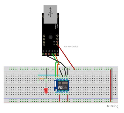 ESP8266 Wifi Module - (AD52998)