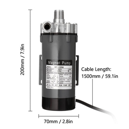MP-15RM-110 High Temperature Stainless Steel Pump - (AD53059)