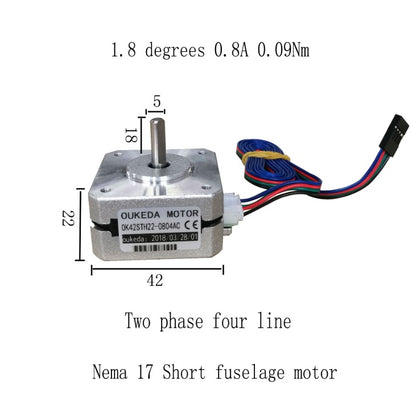 OK42STH22-0804AC Nema 17 Stepper Motor - (AD53109)