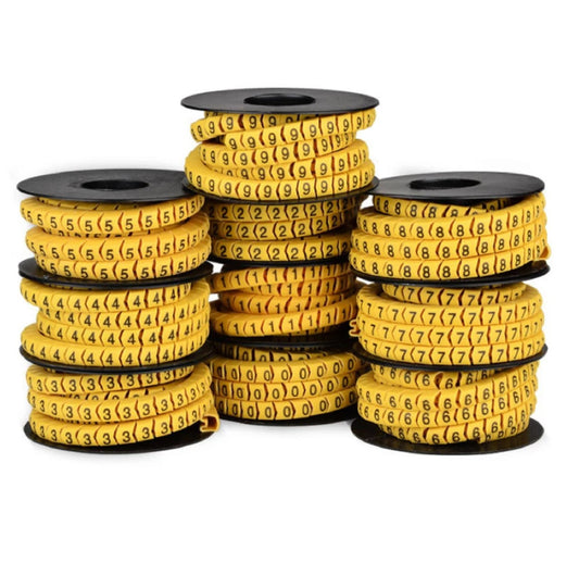 0-9 Number Flexible PVC Cable (1 Box) - (AD53278)