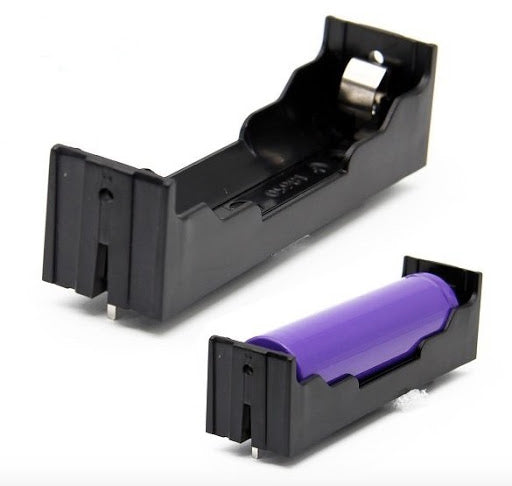 1-Slot 18650 Battery Holder With Pins - (AD53336)