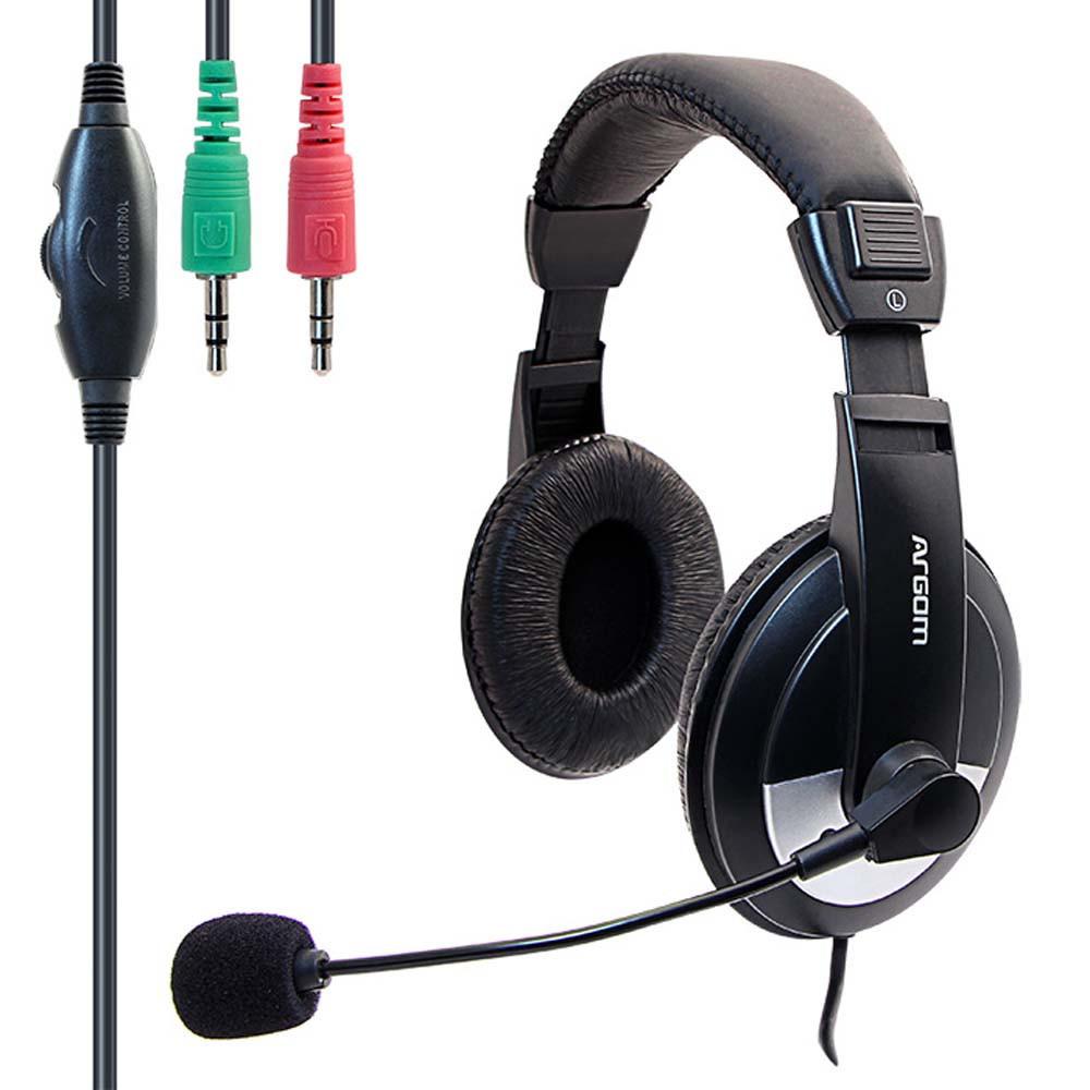 ARG-HS-0075 Argom Pro 75 Stereo Headset w/Mic - (AD53377)