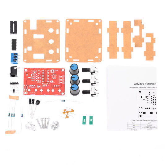 XR2206 Function Signal Generator DIY (1Hz - 1MHz) - (AD53398)