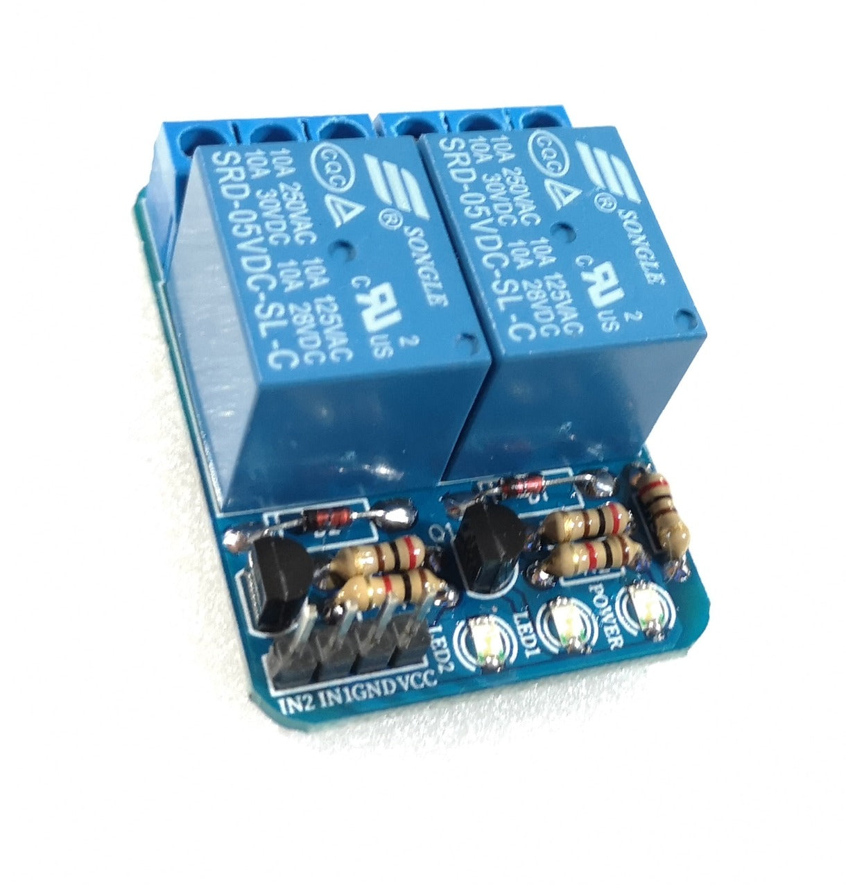 2-Channel 5V Relay Module uJPM v1.1 - (AD53443)