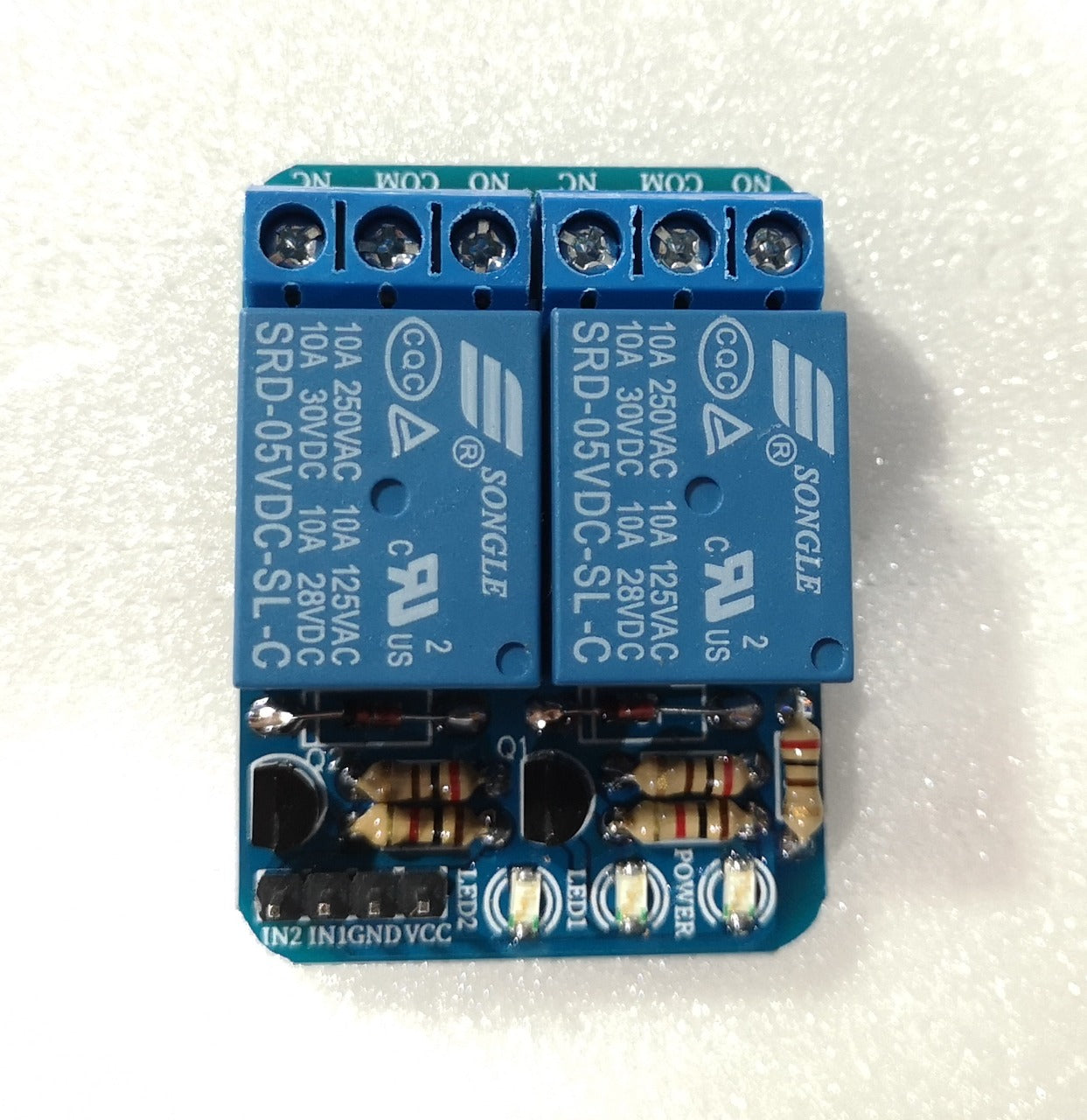 2-Channel 5V Relay Module uJPM v1.1 - (AD53443)