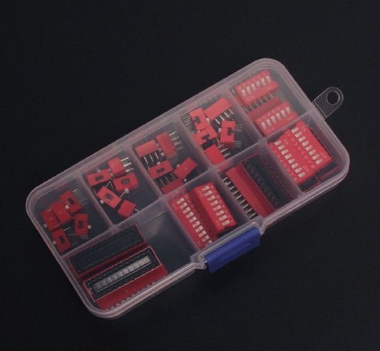 Dip Switch Assorted Kit (45 PCS) - (AD53480)