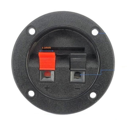 2 Way Speaker Terminal Circle 65mm - (AD53613)