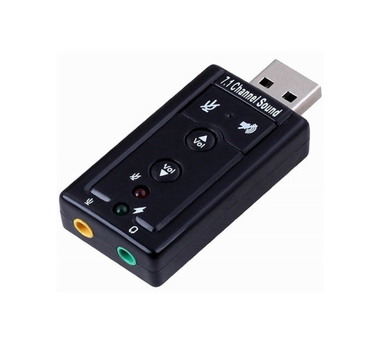 ST-3052 Seisa USB 7.1 Sound Card - (AD53691)