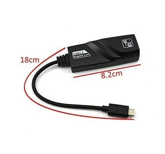 ARG-CB-0062 Argom Type-C to Ethernet RJ-45 Adapter 1000Mbps - (AD53705)