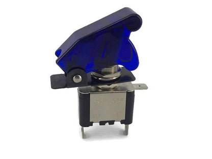 Blue Flip-Up AirCraft Switch Cover Transparent - (AD53776)