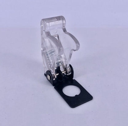 White Flip-Up AirCraft Switch Cover Transparent - (AD53788)