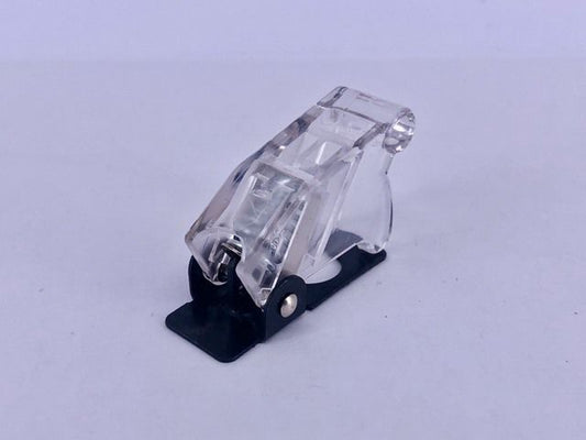 White Flip-Up AirCraft Switch Cover Transparent - (AD53788)