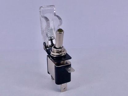 White Flip-Up AirCraft Switch Cover Transparent - (AD53788)