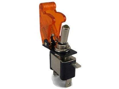 Yellow Flip-Up Aircraft Switch Cover Transparent - (AD53831)