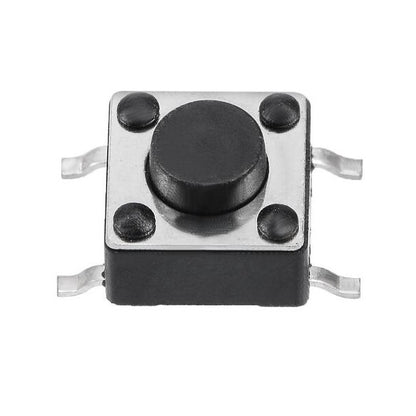 6x6x4.3mm (SMD) Miniature Push Button 4-Pin N.O. - (AD54155)