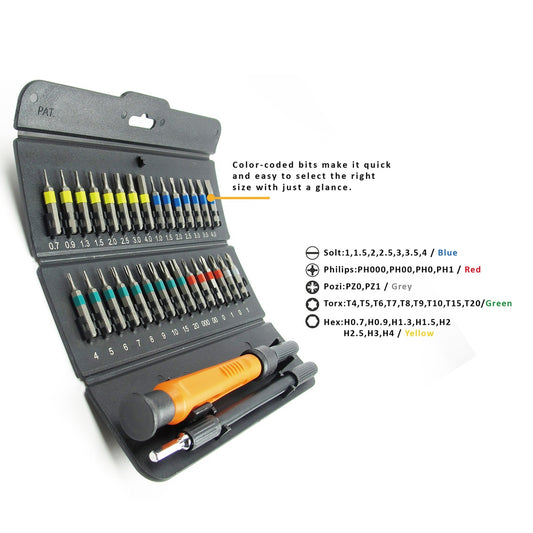 STD-6219 Precision Screwdriver Set (32 PCS) - (AD54580)