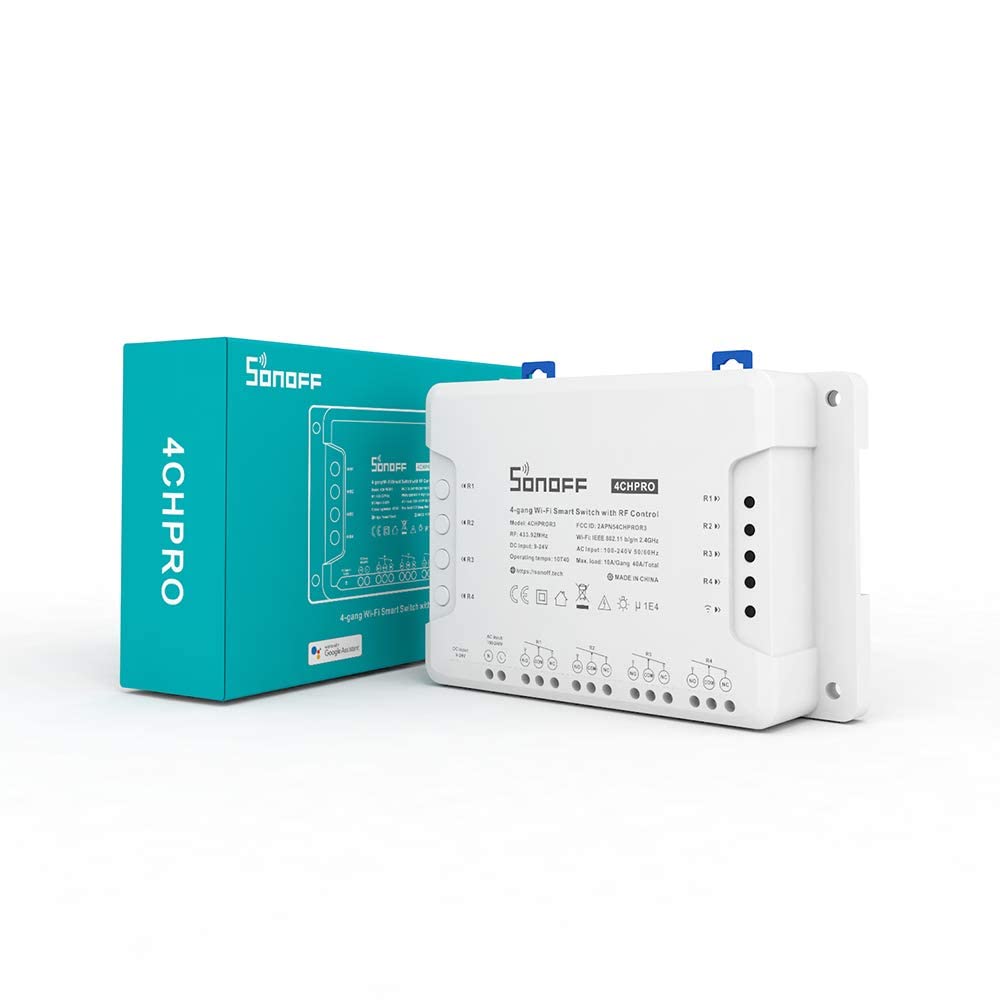 4-Channel SONOFF Pro R3 - WiFi Wireless Smart Switch - (AD54709)