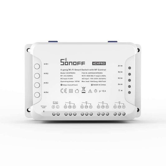 4-Channel SONOFF Pro R3 - WiFi Wireless Smart Switch - (AD54709)