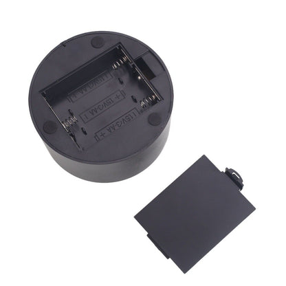 ABS Black 3D LED Lamp Base + USB Cable + Remote Control - (AD55109)