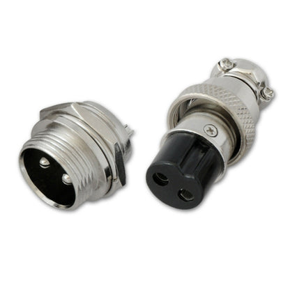2-Pin Chassis Connector - Panel Mount (male and female) - (AD55618)