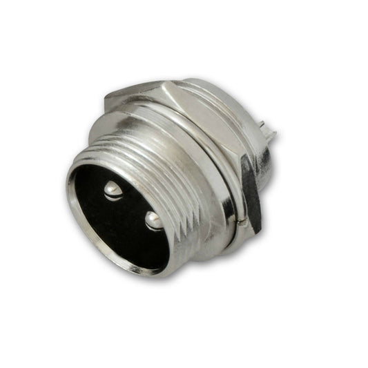 2-Pin Chassis Connector - Panel Mount (male and female) - (AD55618)