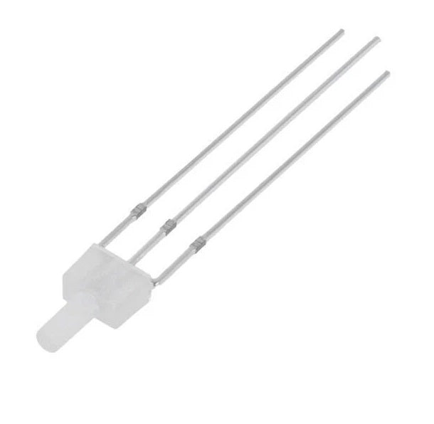 2mm Red/White Two-Tone LED - (AD55907)