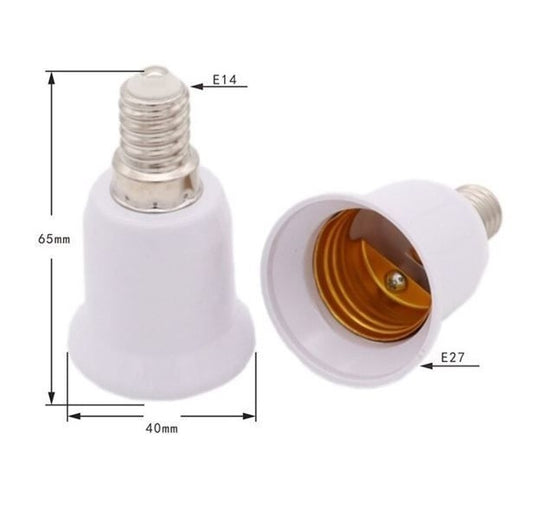 E14 To E27 Socket LED Lamp Adapter - (AD56820)