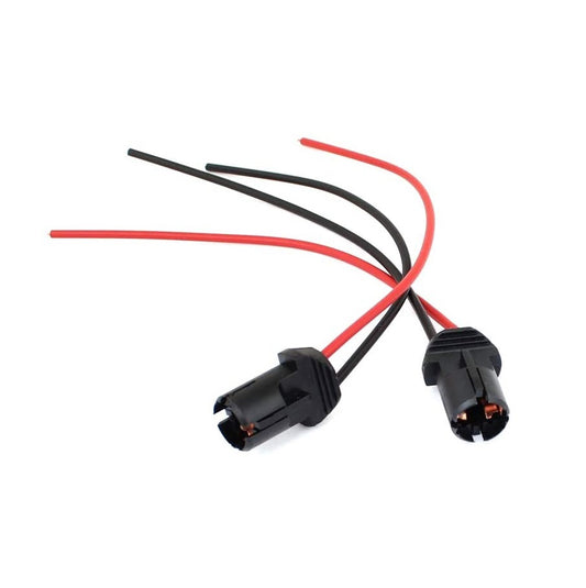 T10 LED Holder Connector With Wire Leads - (AD56940)