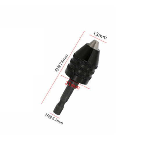 Shaft Chuck Clamp 0.3 to 6.5mm - (AD57466)